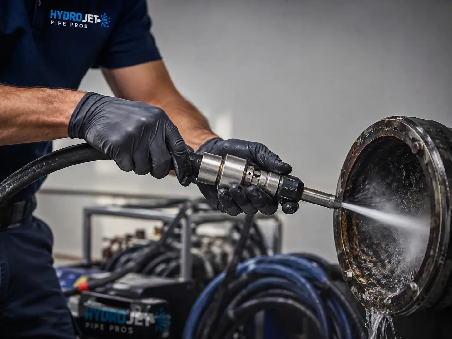 Hydro Jet Pipe Descaling in Bethesda, OH